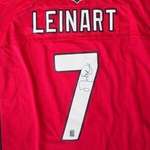 Reebok Matt Leinart #7 Arizona Cardinals Autograph Signed Football Jersey XL